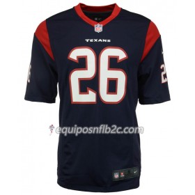 Camiseta Hombre NFL Houston Texans Lamar Miller 26 Nike Azul